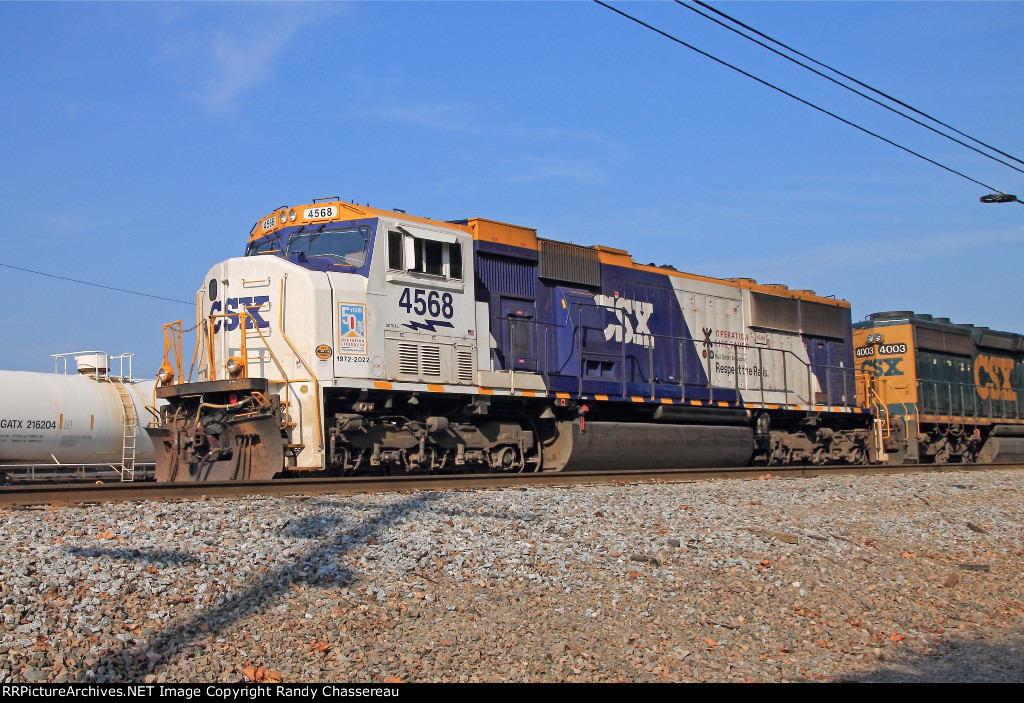 CSXT 4568 M691-27